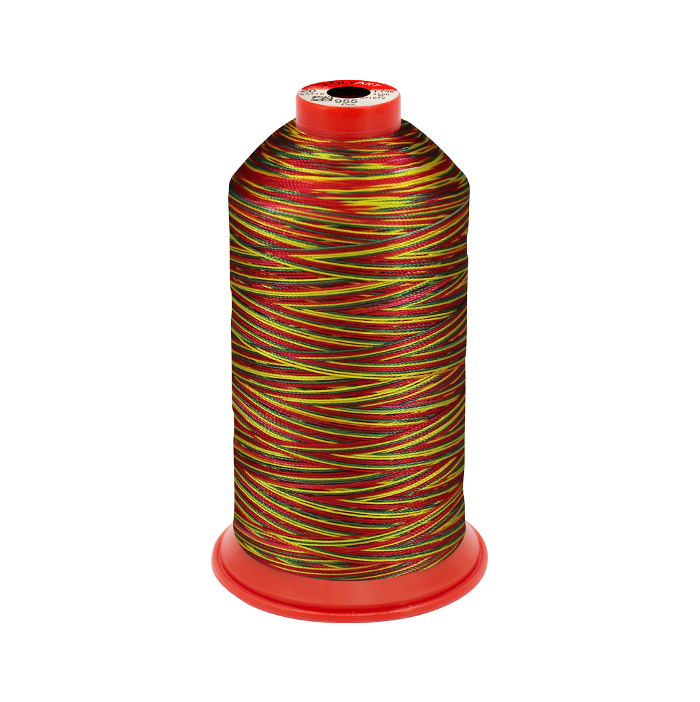 Polyart sytråd 40 3000m Multicolor - 0955