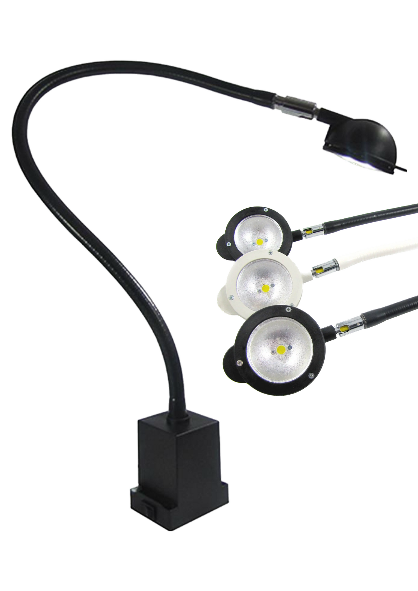 LED Bel. armlängd 90 cm svart