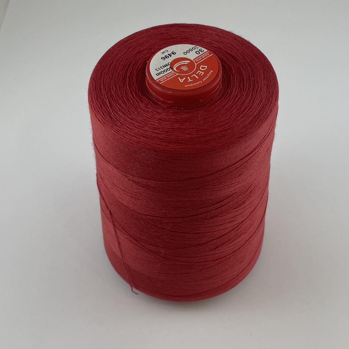 Delta sytråd 30 3000m röd