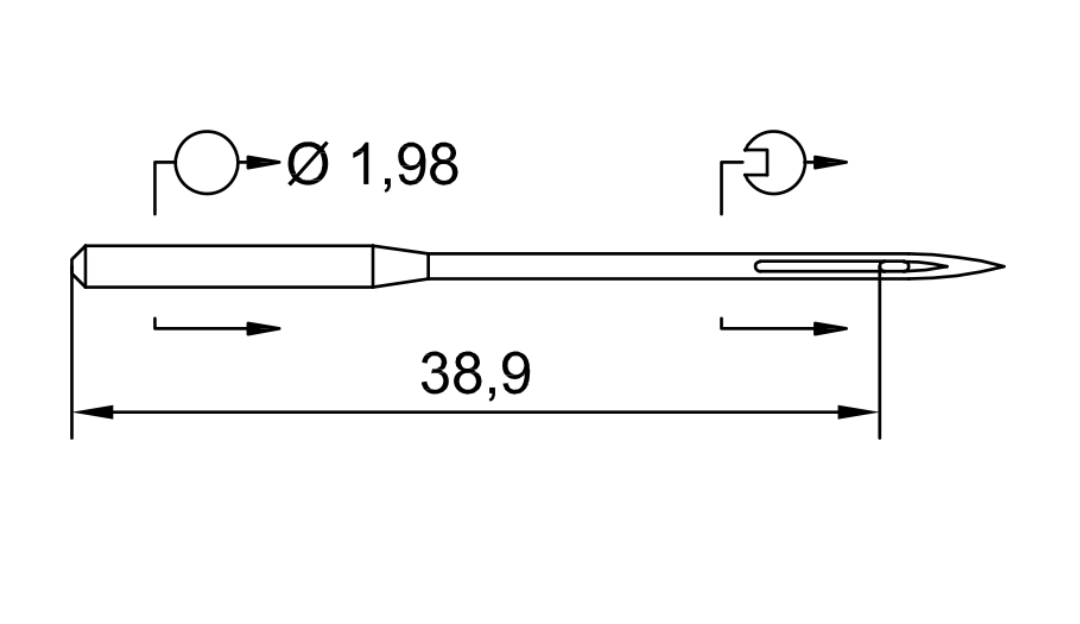 Nålsystem 332
