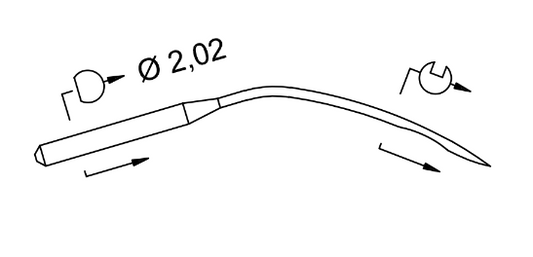 Symaskinsnålar 2140 TP 110